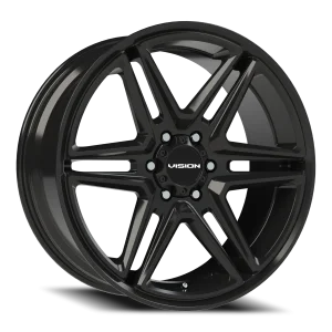Vision 476 22x9.5 6x139.7 +30 Black