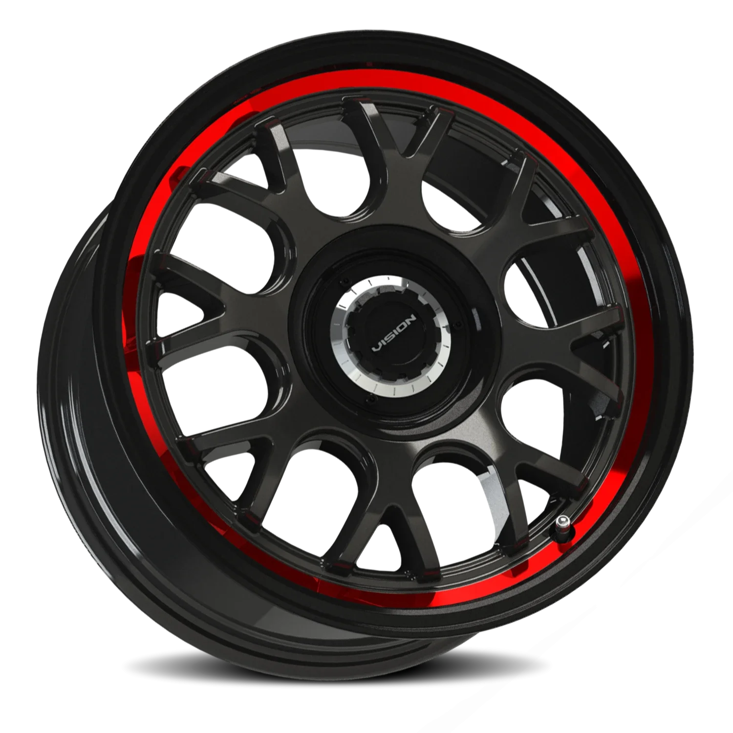 Vision 478 17x8 5x100/5x115 +38 Black - Image 2