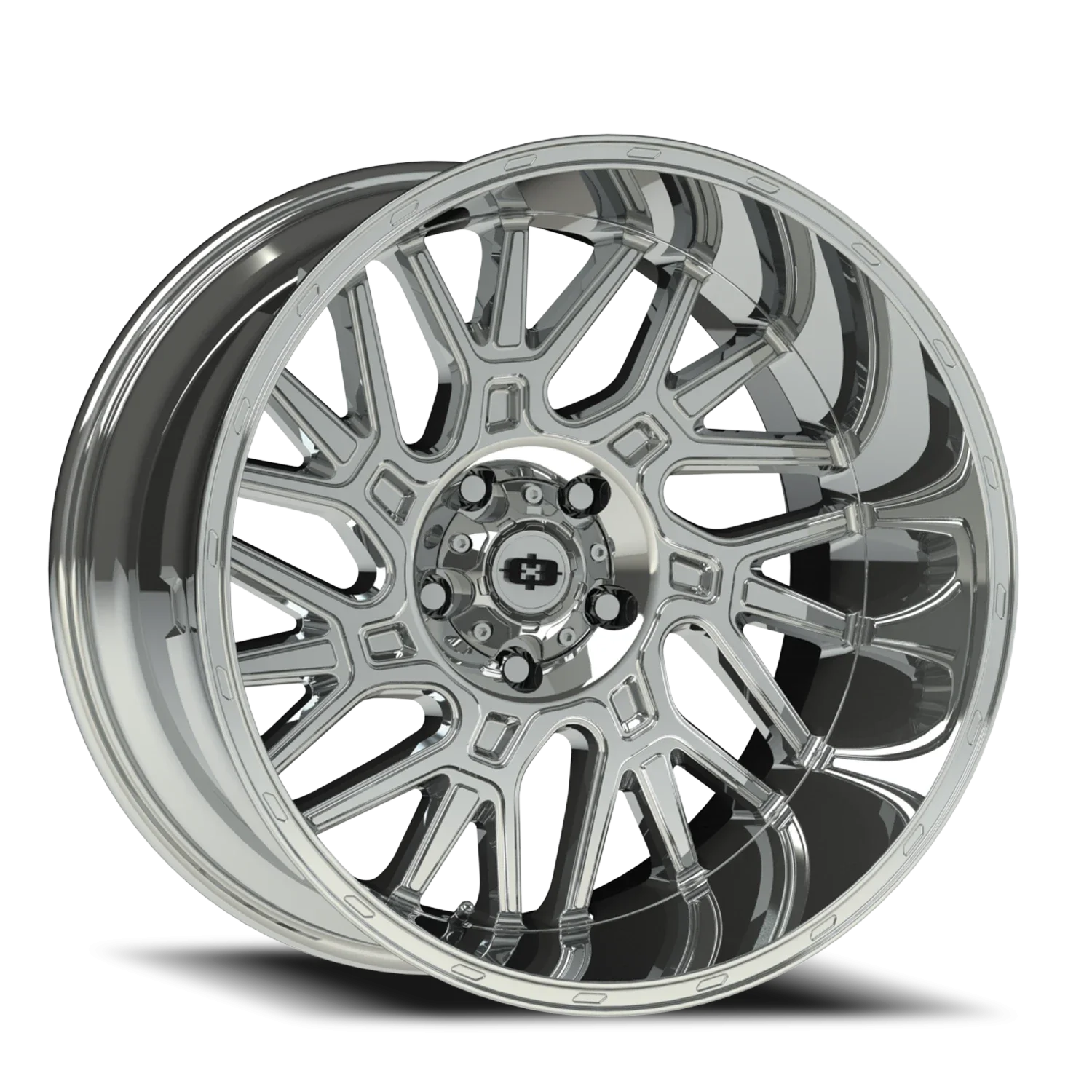 Vision 404 22x14 5x139.7 -76 Chrome