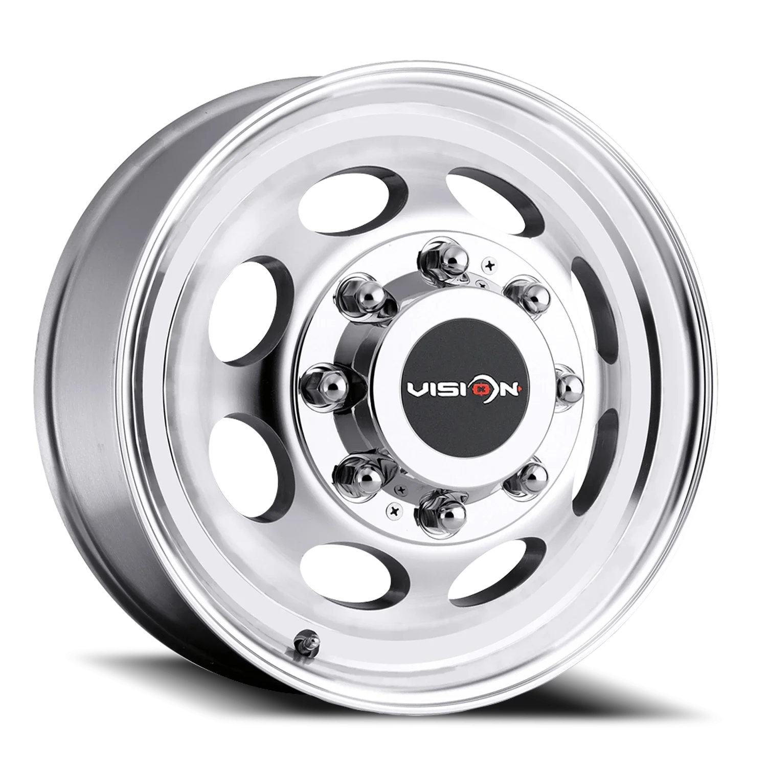 Vision 181NR 19.5x6.75 8x165.1 +102 Silver