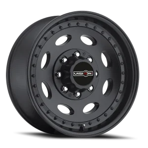 Vision 81A 19.5x7.5 8x180 +25 Black