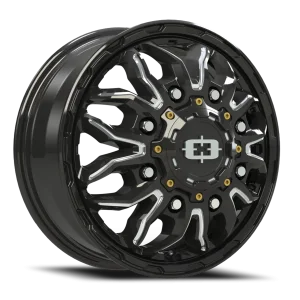 Vision 410 17x6.5 8x165.1 +121 Black