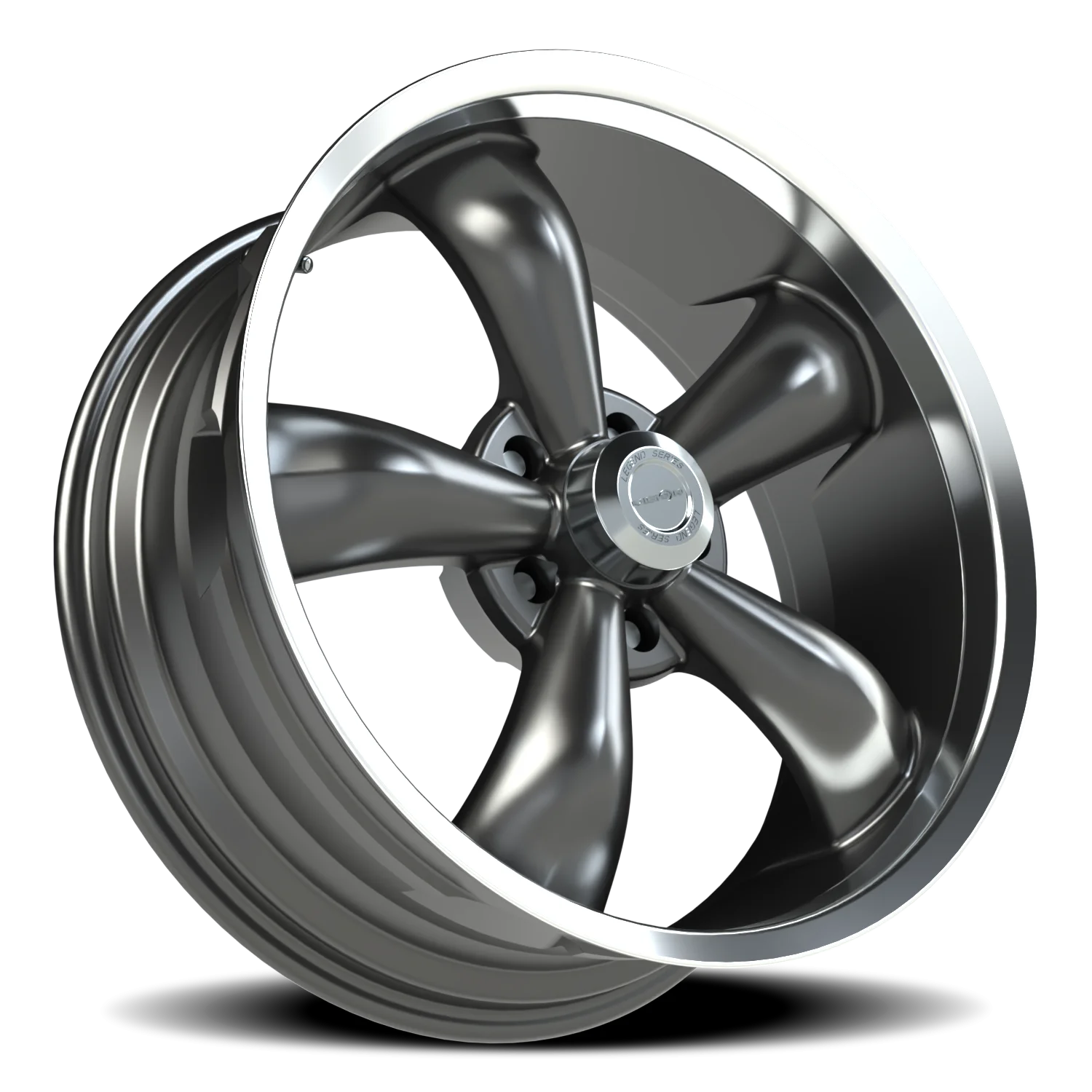 Vision 142 Legend 5 GM 18x8.5 5x120 +32 Gray - Image 2