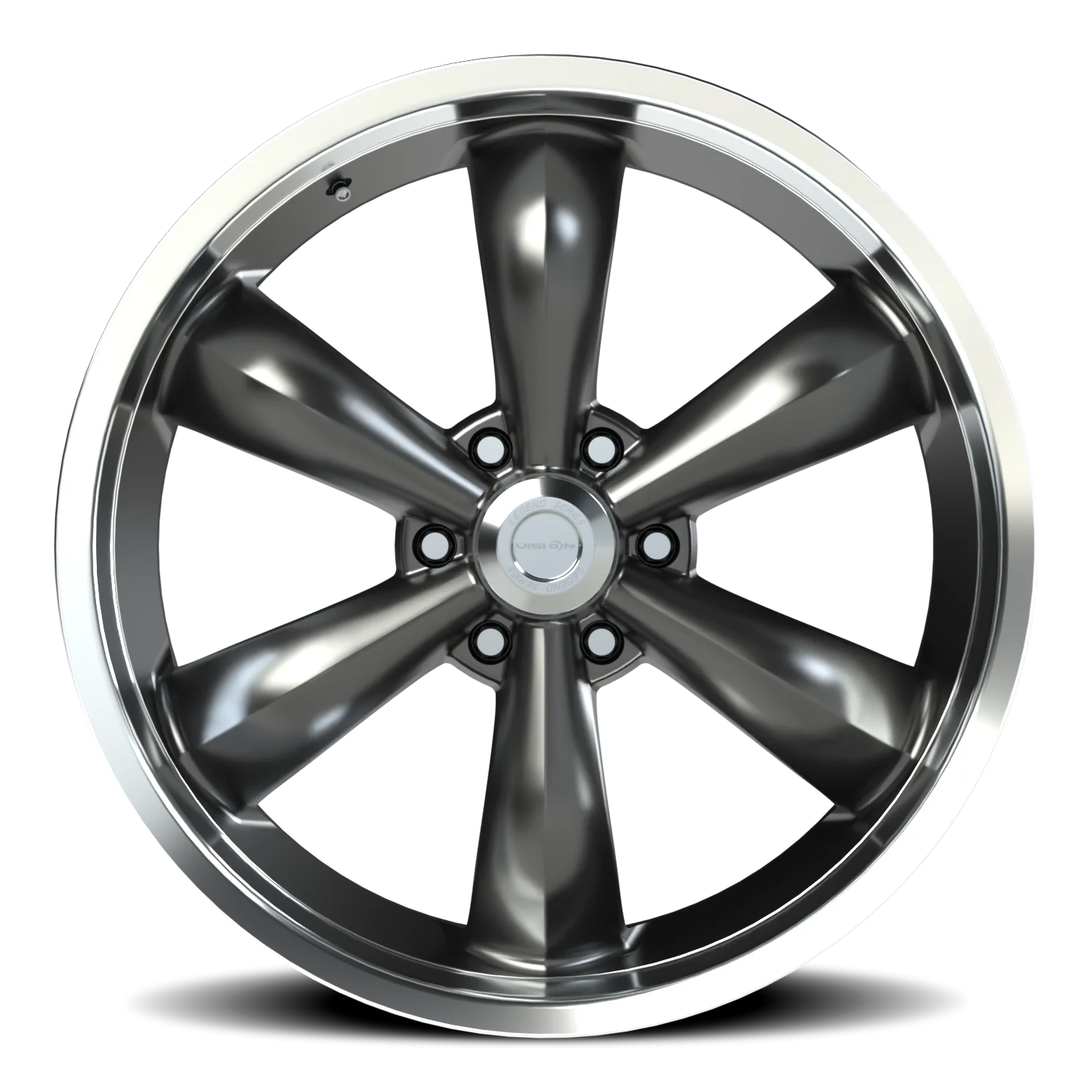Vision 142 Legend 6 GM 22x9.5 6x139.7 +30 Gray - Image 3