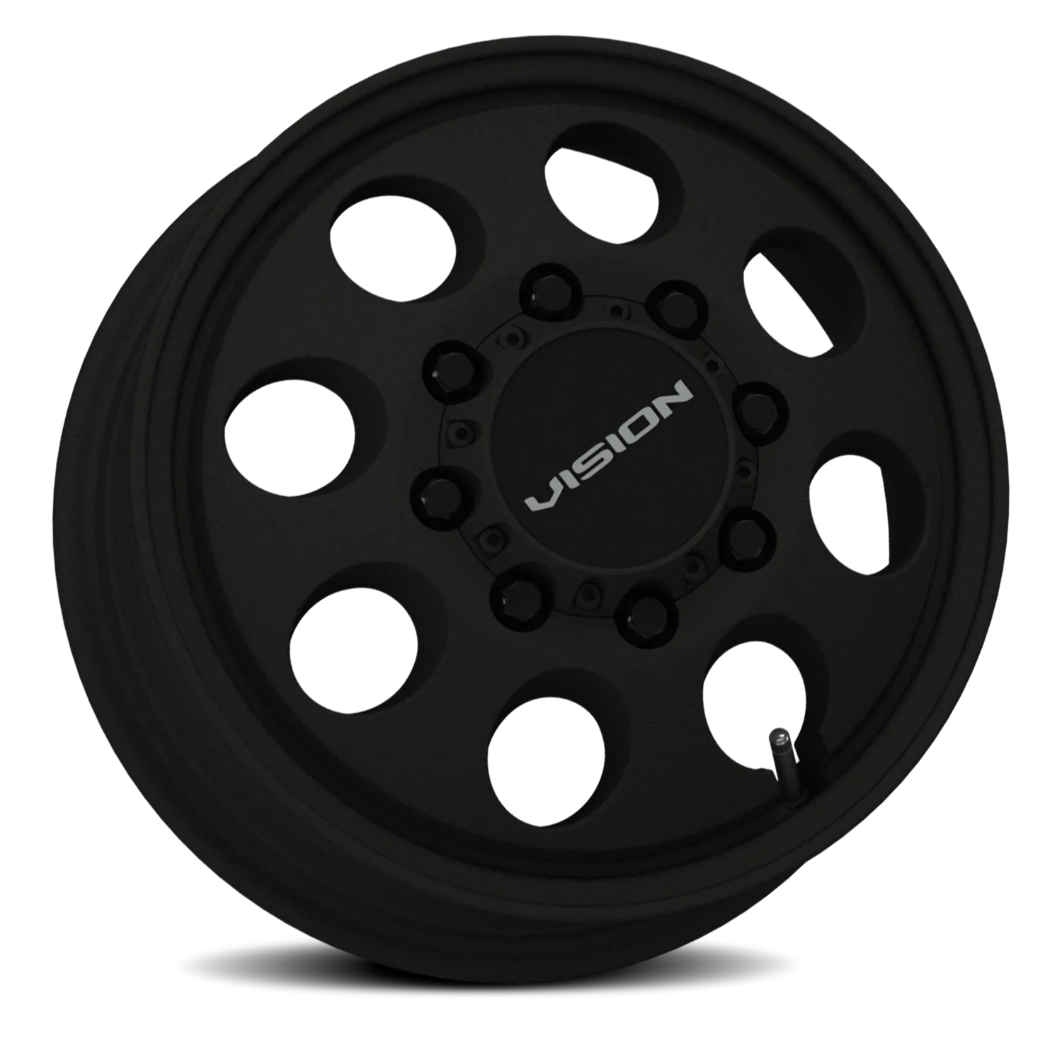 Vision 56 17x6.5 8x170 +121.4 Black - Image 2