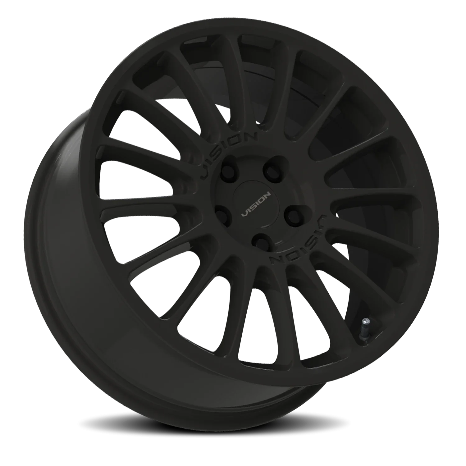 Vision 477 18x8 5x108 +38 Black - Image 2