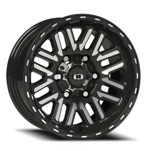 Vision 348 17x8.5 6x120 +18 Black