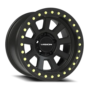 Vision 350 15x8 5x114.3 -28 Black