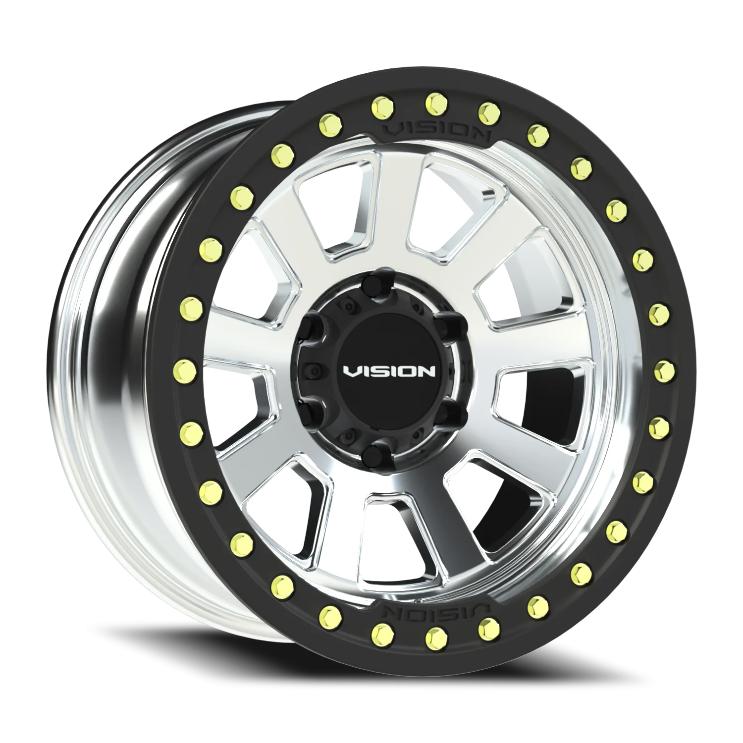 Vision 350 17x9 6x139.7 -40 Silver