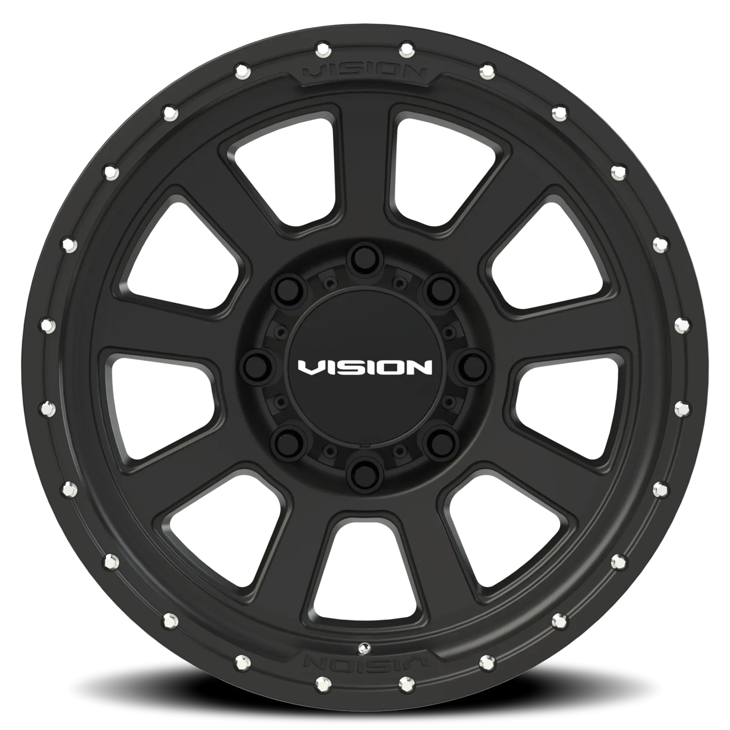 Vision 350 17x9 8x165.1 +12 Black - Image 3