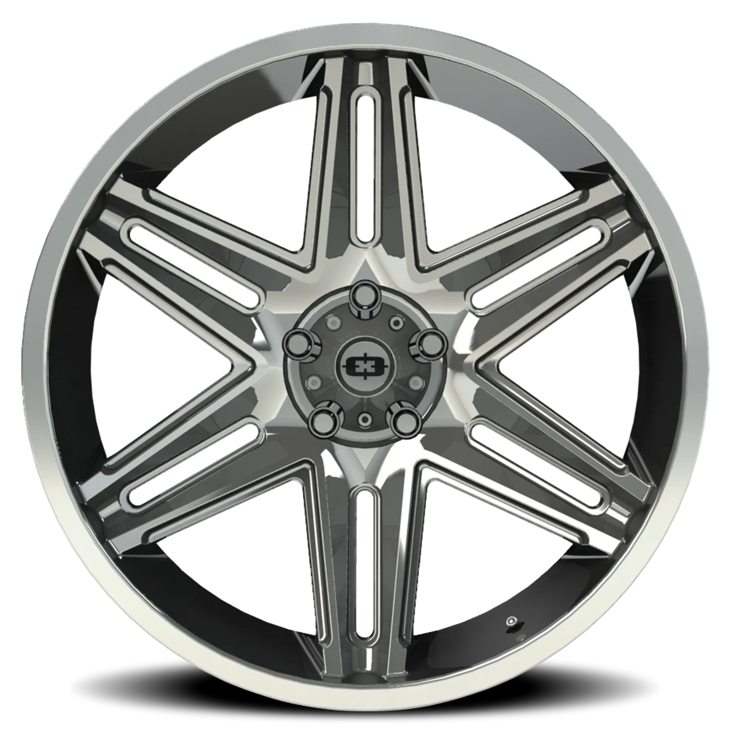 Vision 363 20x12 5x139.7 -51 Chrome - Image 3