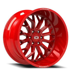 Vision 402 20x9 6x139.7 +12 Red