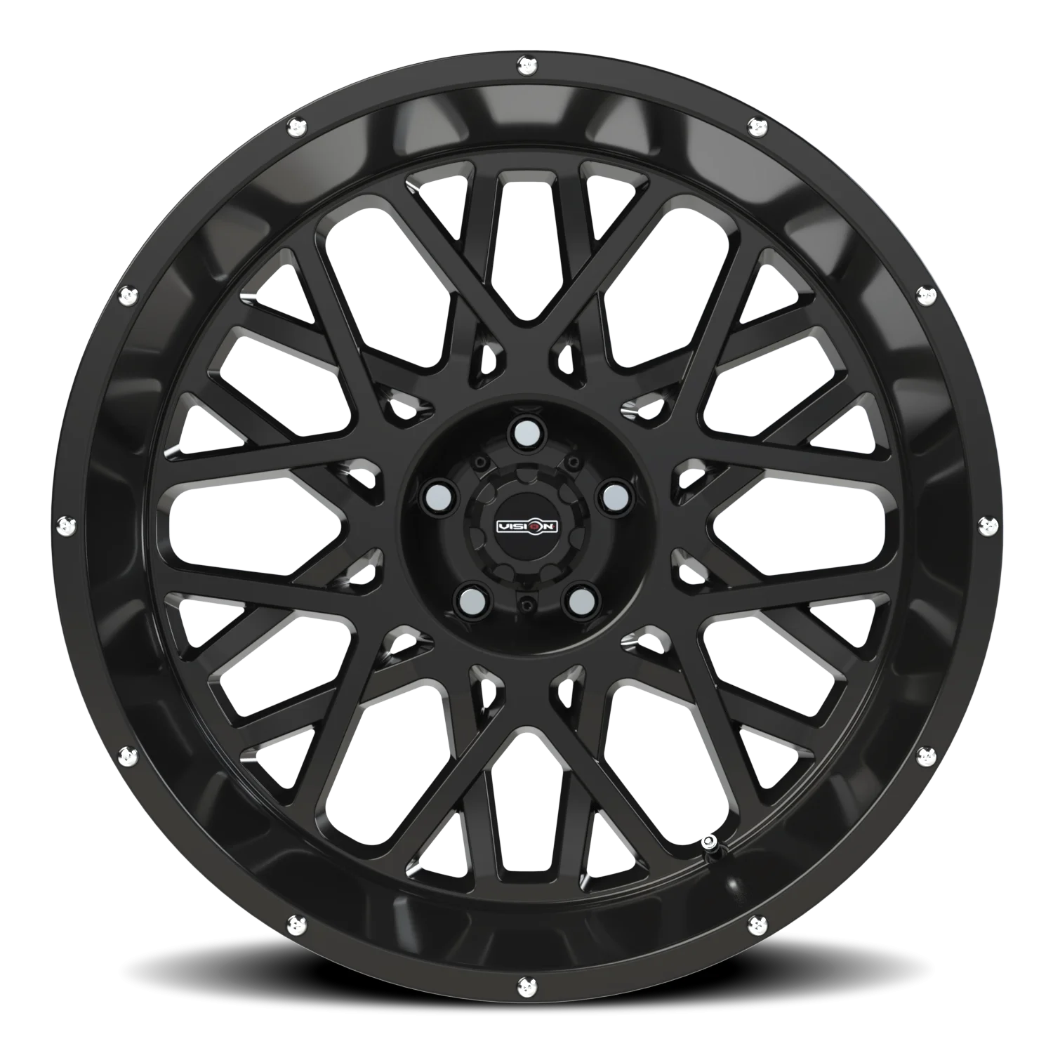 Vision 412 24x12 5x127 -51 Black - Image 3