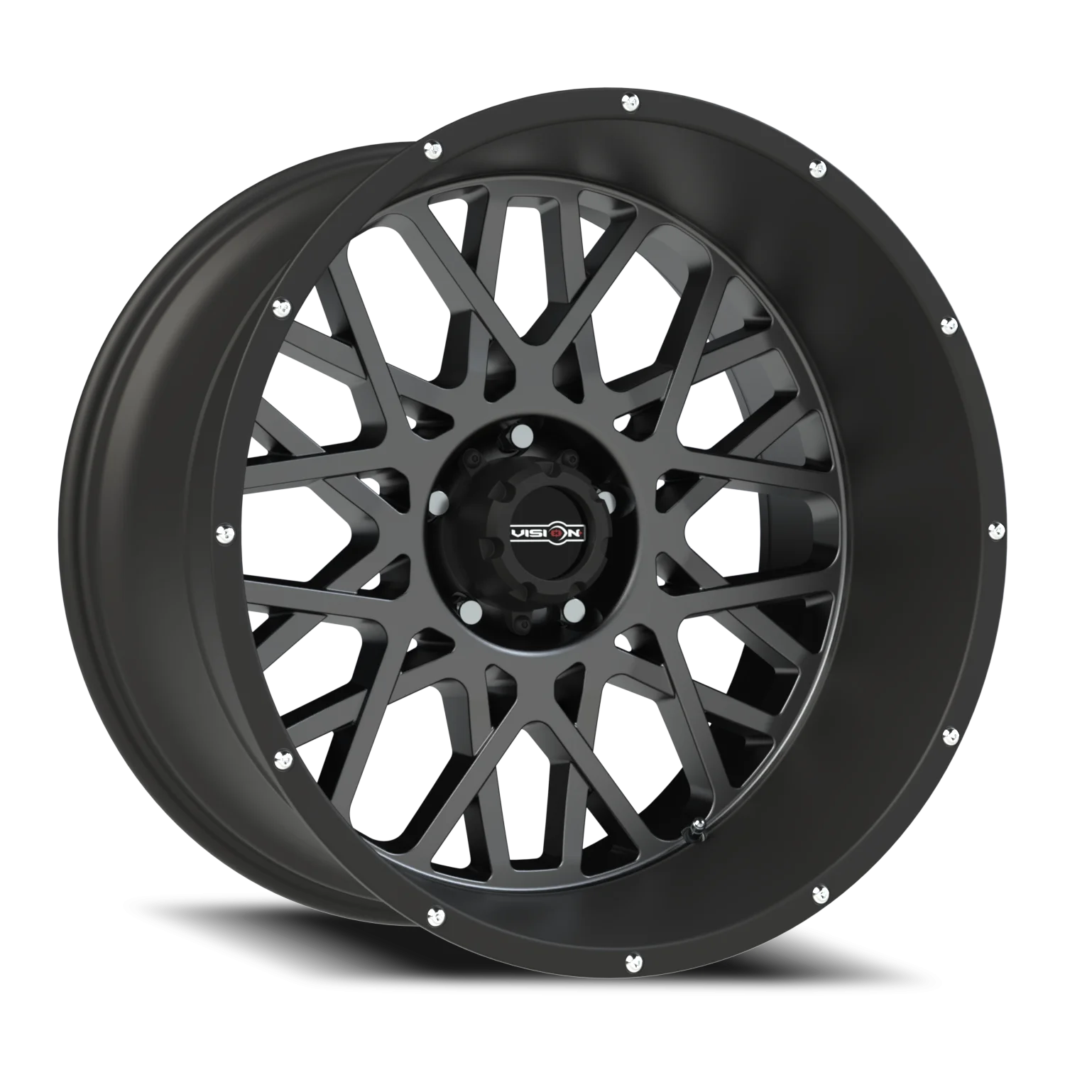 Vision 412 20x9 5x139.7 +12 Gray