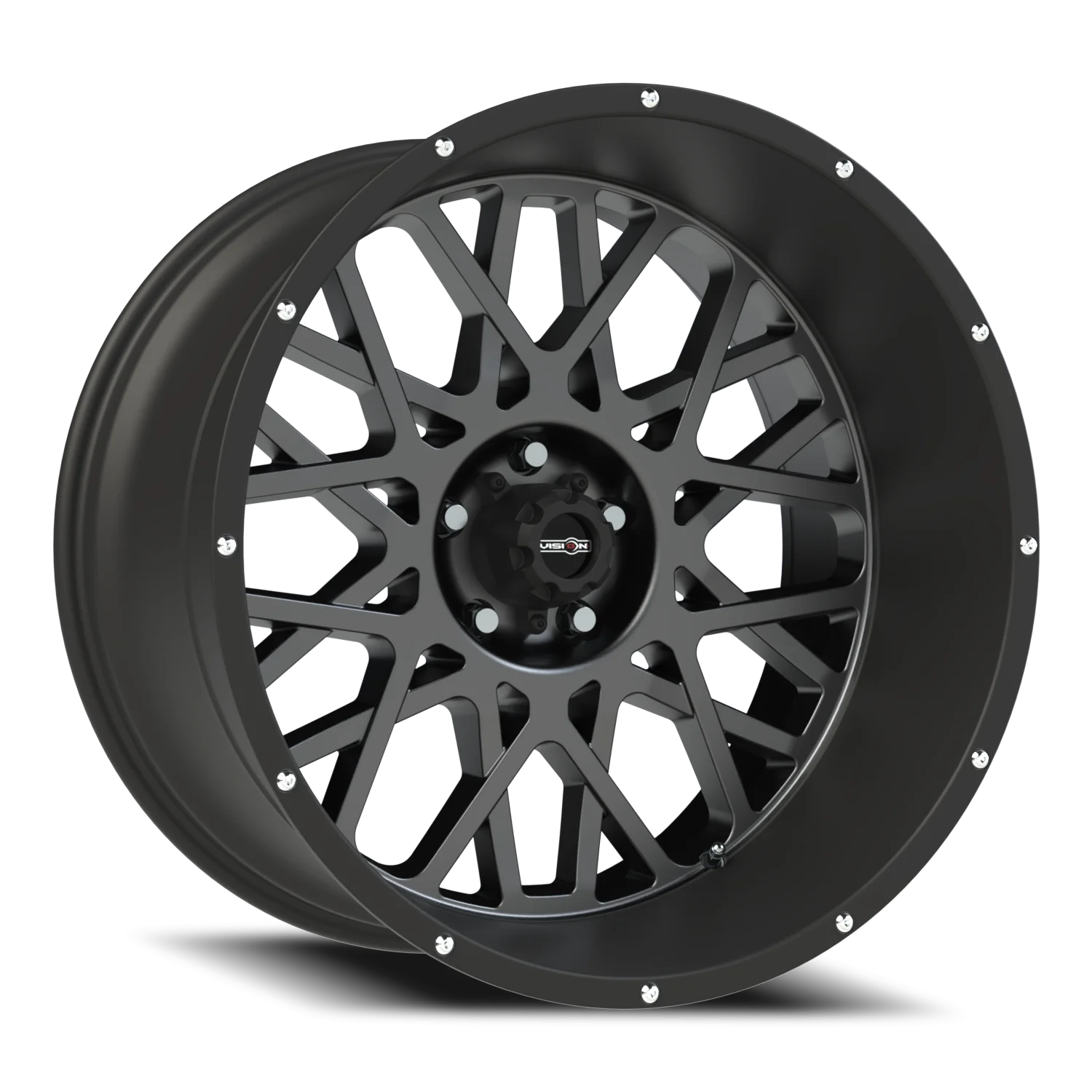 Vision 412 18x9 5x127 +12 Gray