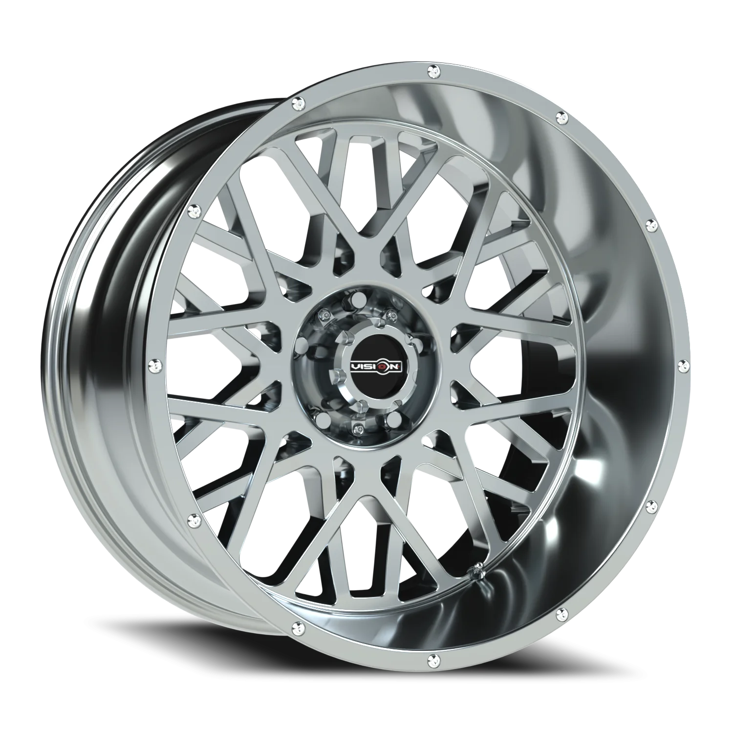 Vision 412 18x9 5x139.7 +12 Chrome