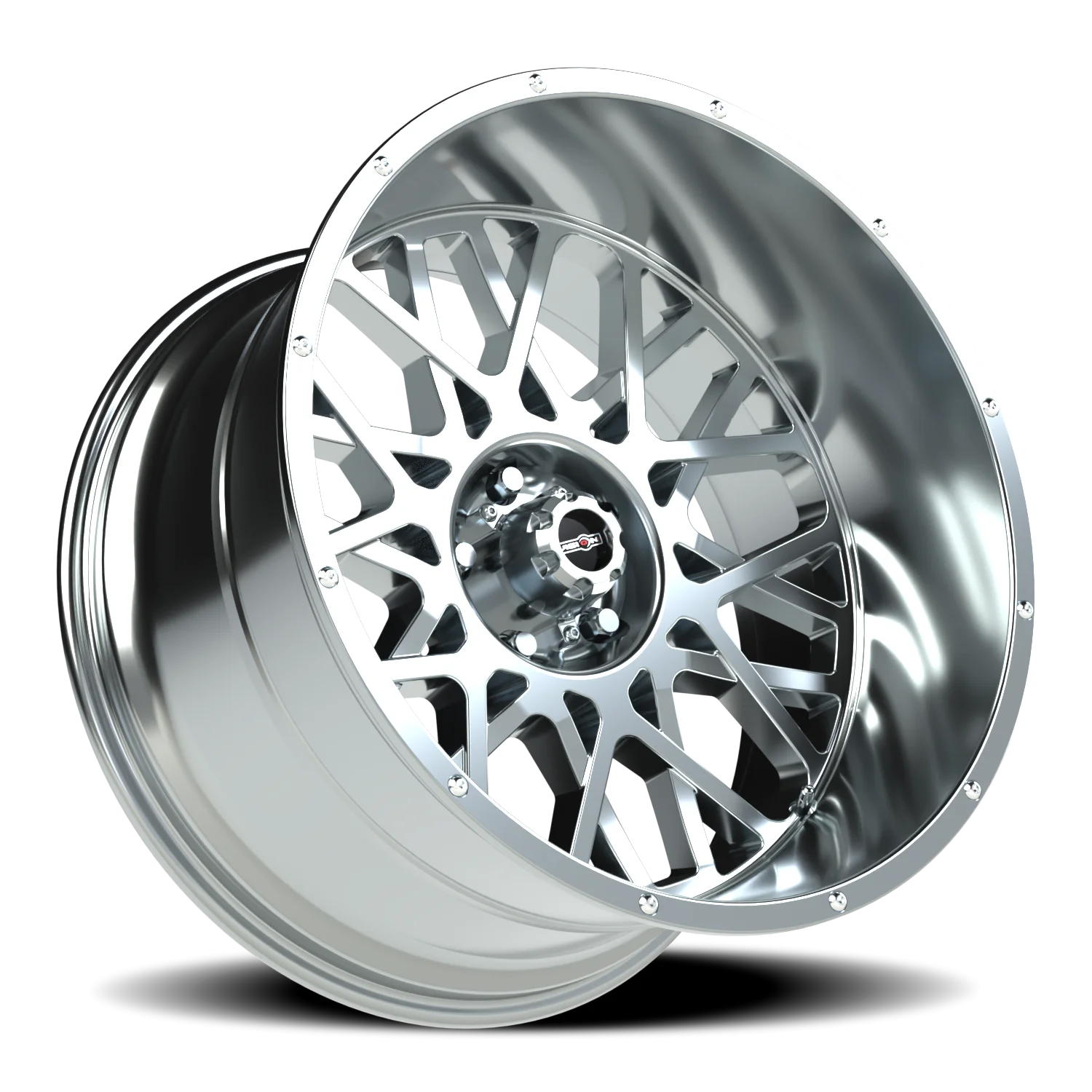 Vision 412 18x9 5x127 +12 Chrome - Image 2