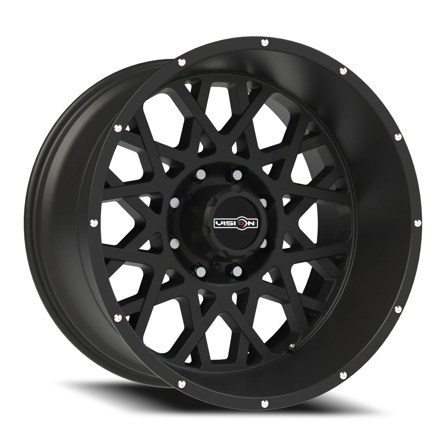 Vision 412 20x10 8x165.1 -25 Black