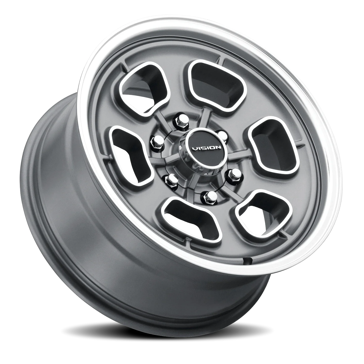 Vision 148 17x8 6x139.7 +19 Gray - Image 2