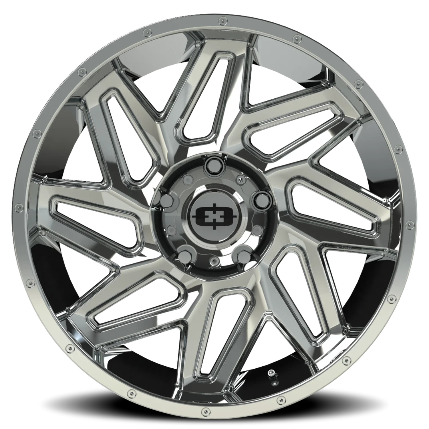 Vision 361 20x9 5x127 +10 Chrome - Image 3
