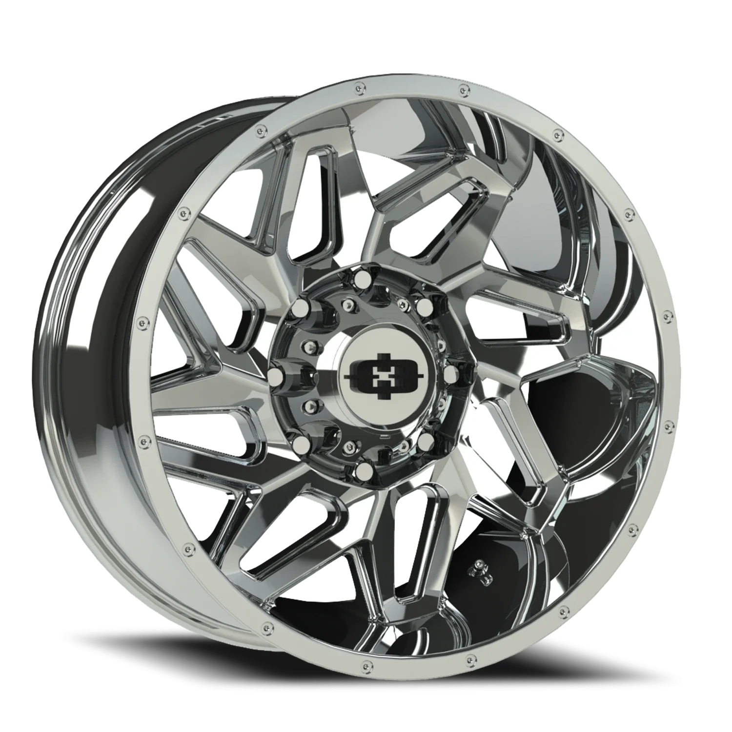 Vision 361 20x9 8x165.1 +12 Chrome