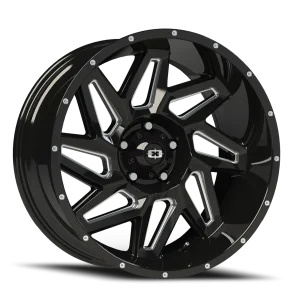Vision 361 18x9 5x150 +12 Black