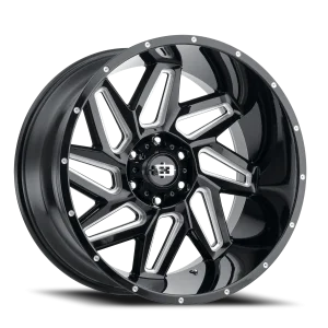 Vision 361 22x12 6x139.7 -57 Black