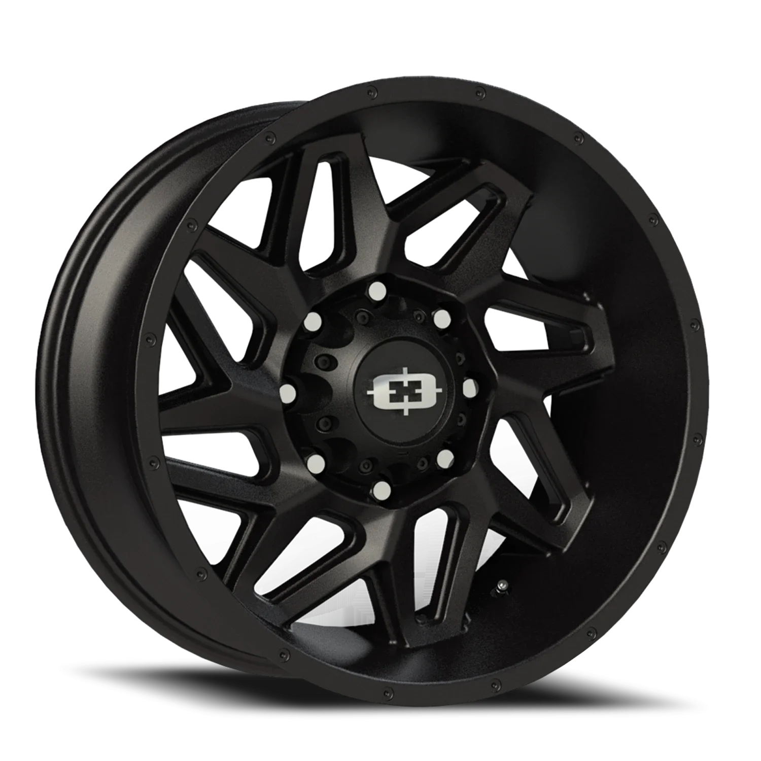 Vision 361 18x9 8x180 +12 Black