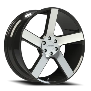 Vision 472 22x9.5 6x139.7 +30 Black