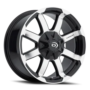 Vision 413 16x6.5 5x130 +45 Black