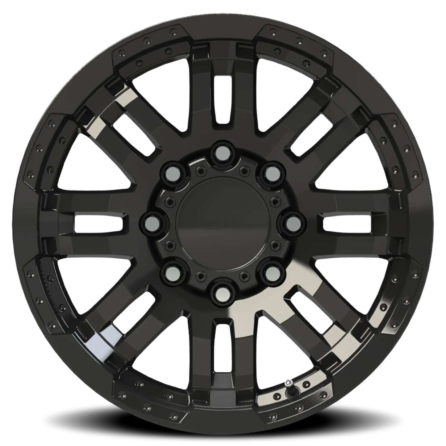 Vision 375 18x8.5 8x165.1 +18 Black - Image 3