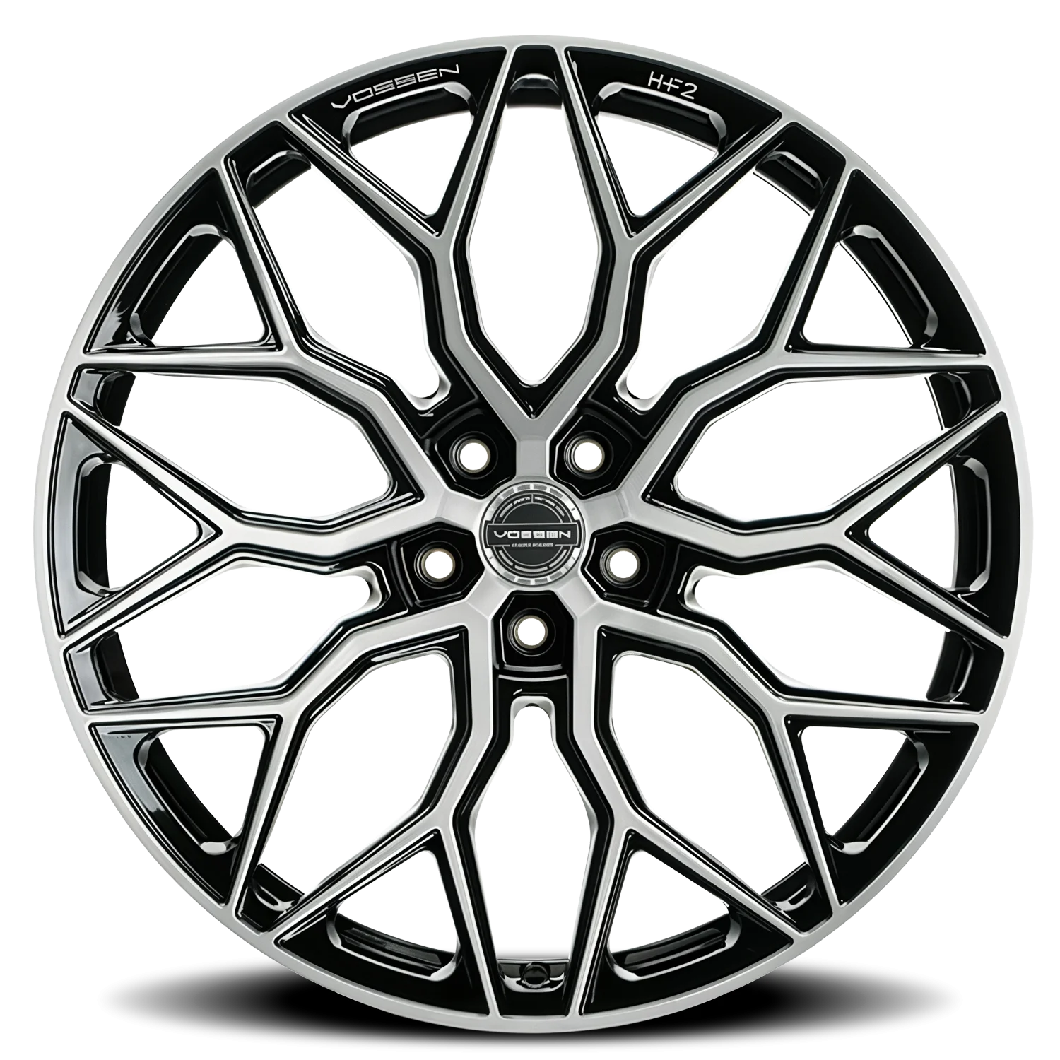 Vossen HF2 19x8.5 5x112 +30 Black - Image 2