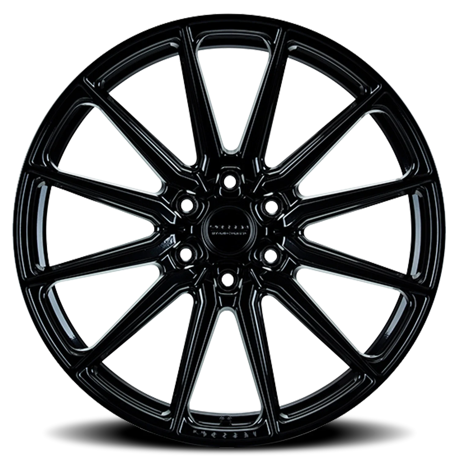 Vossen HF6-1 22x9.5 6x139.7 +20 Black - Image 2