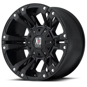 XD Series Monster II XD822 MB 17x9 5x114.3/5x127 -12 Black