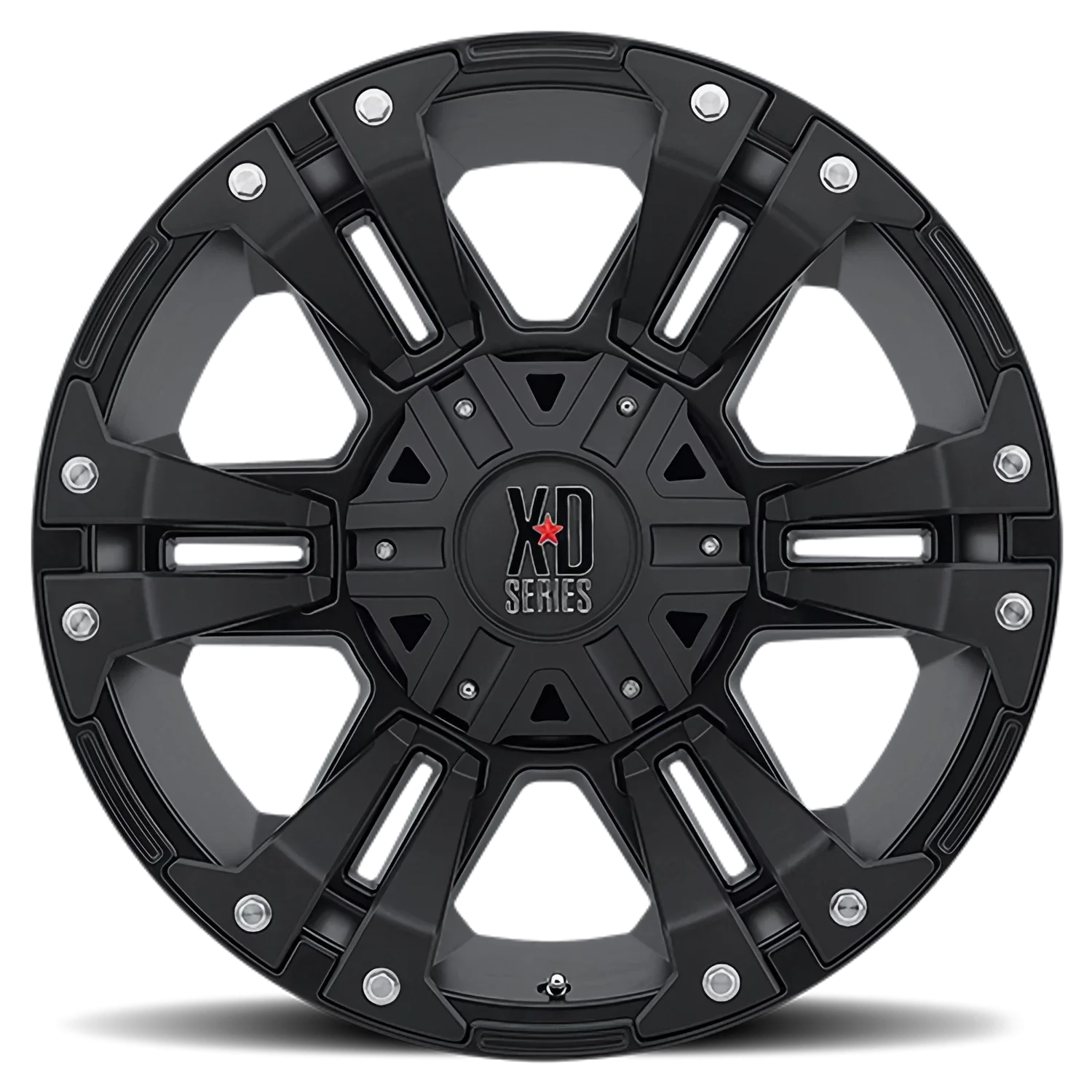 XD Series Monster II XD822 MB 20x10 8x180 -24 Black - Image 2