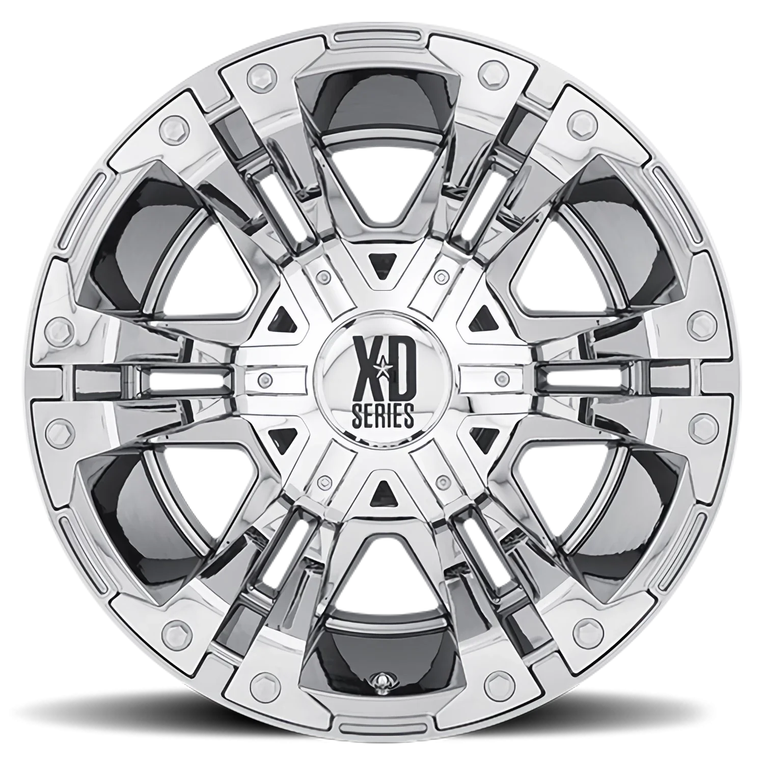 XD Series Monster XD778 CH 18x9 6x135/6x139.7 +18 Chrome - Image 2