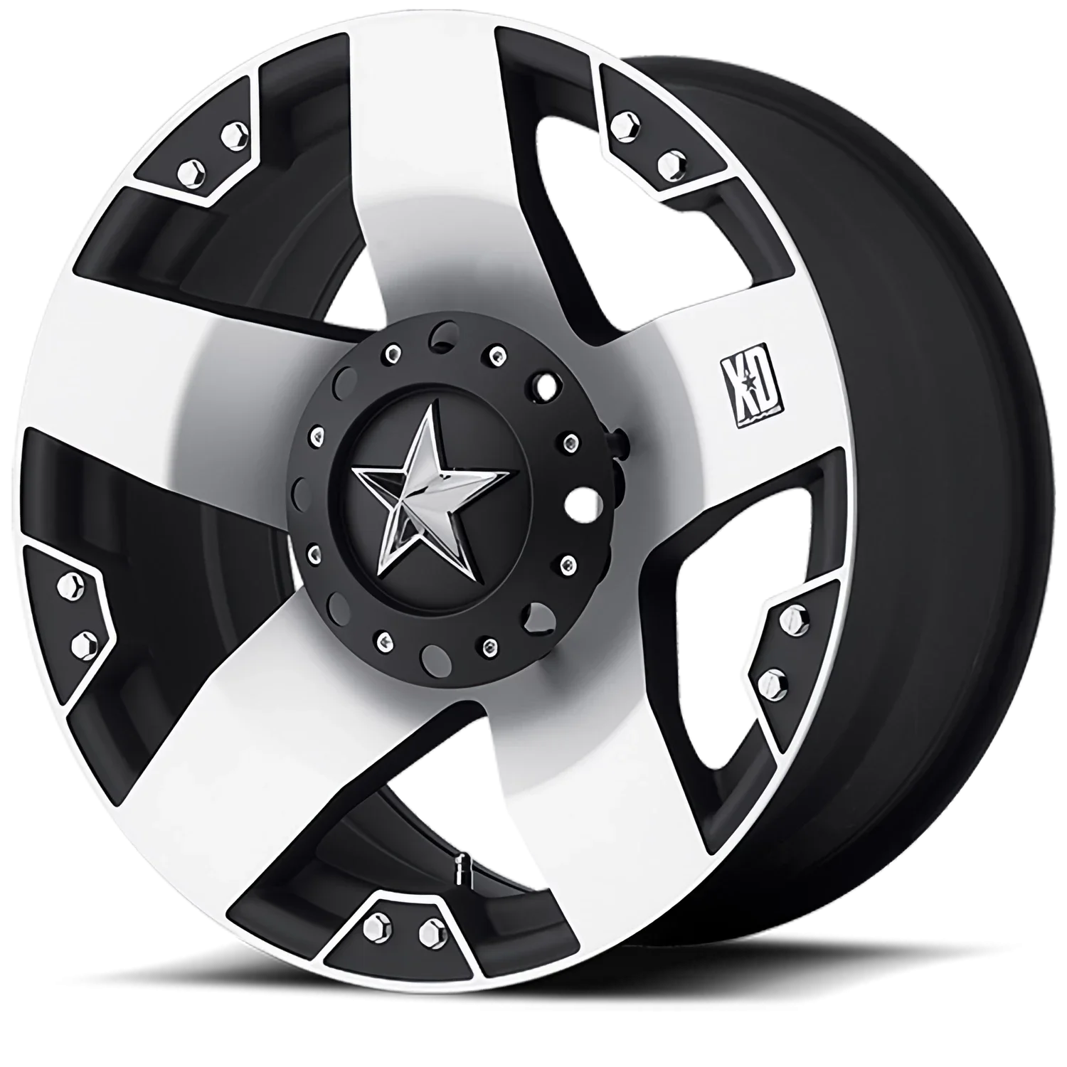 XD Series Rockstar XD775 M 20x8.5 5x127/5x139.7 +10 Silver