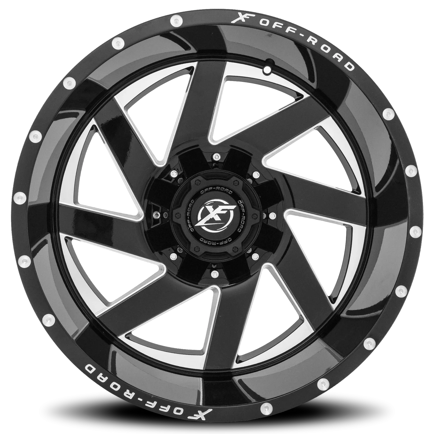 XF Off-Road XF-205 20x10 5x114.3/5x127 -12 Black - Image 2