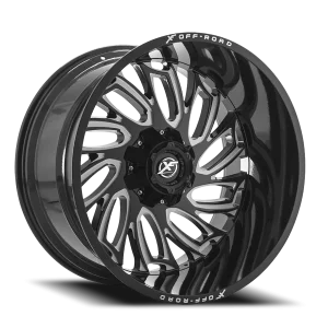 XF Off-Road XF-207 22x12 5x127/5x139.7 -44 Black