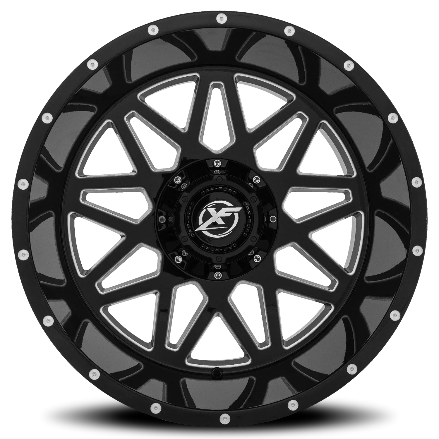 XF Off-Road XF-211 20x10 8x165.1/8x170 -24 Black - Image 2