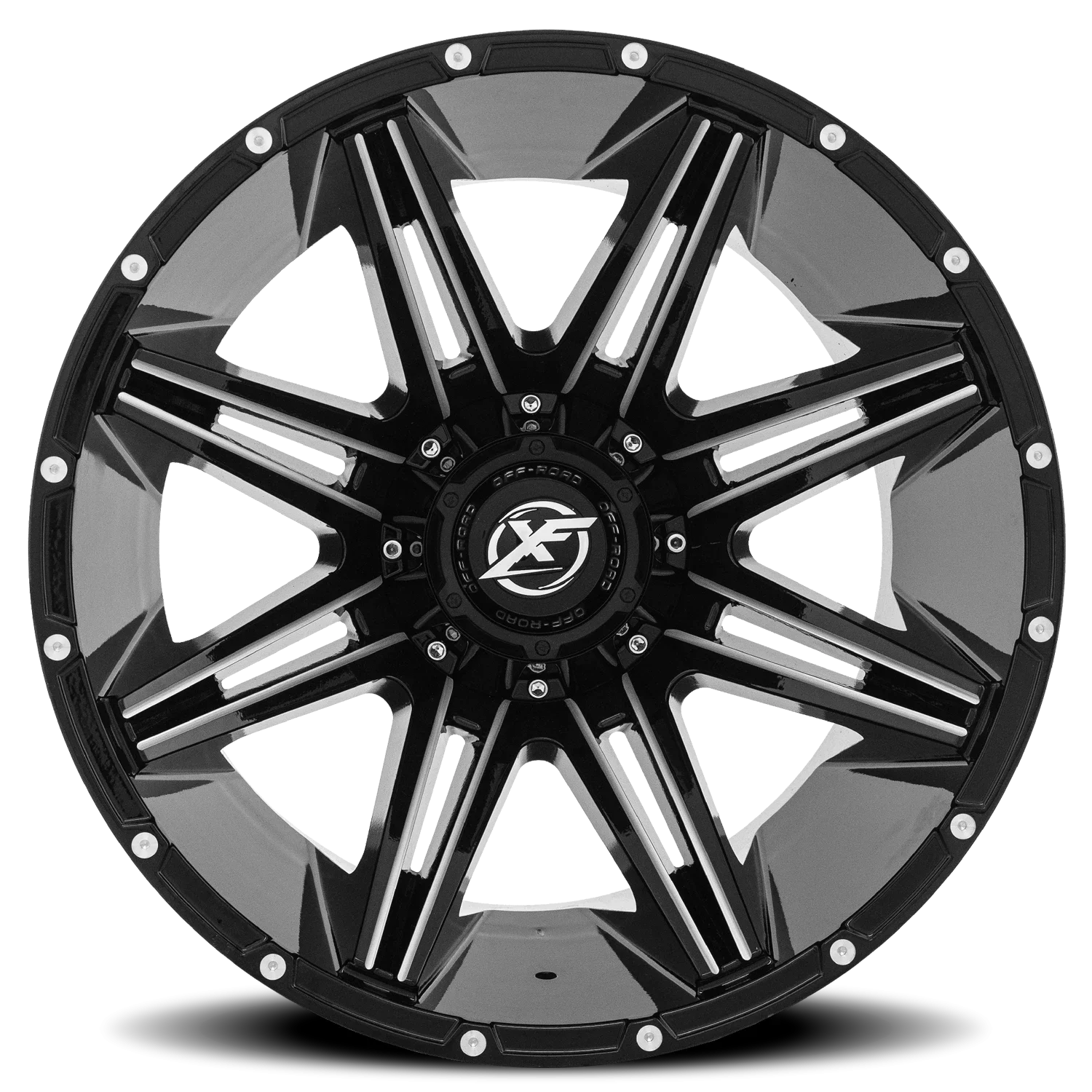XF Off-Road XF-220 22x10 5x127/5x139.7 -18 Black - Image 2