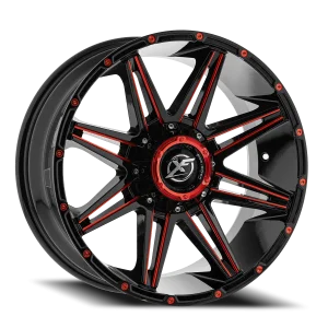 XF Off-Road XF-220 20x12 5x139.7/5x150 -44 Black