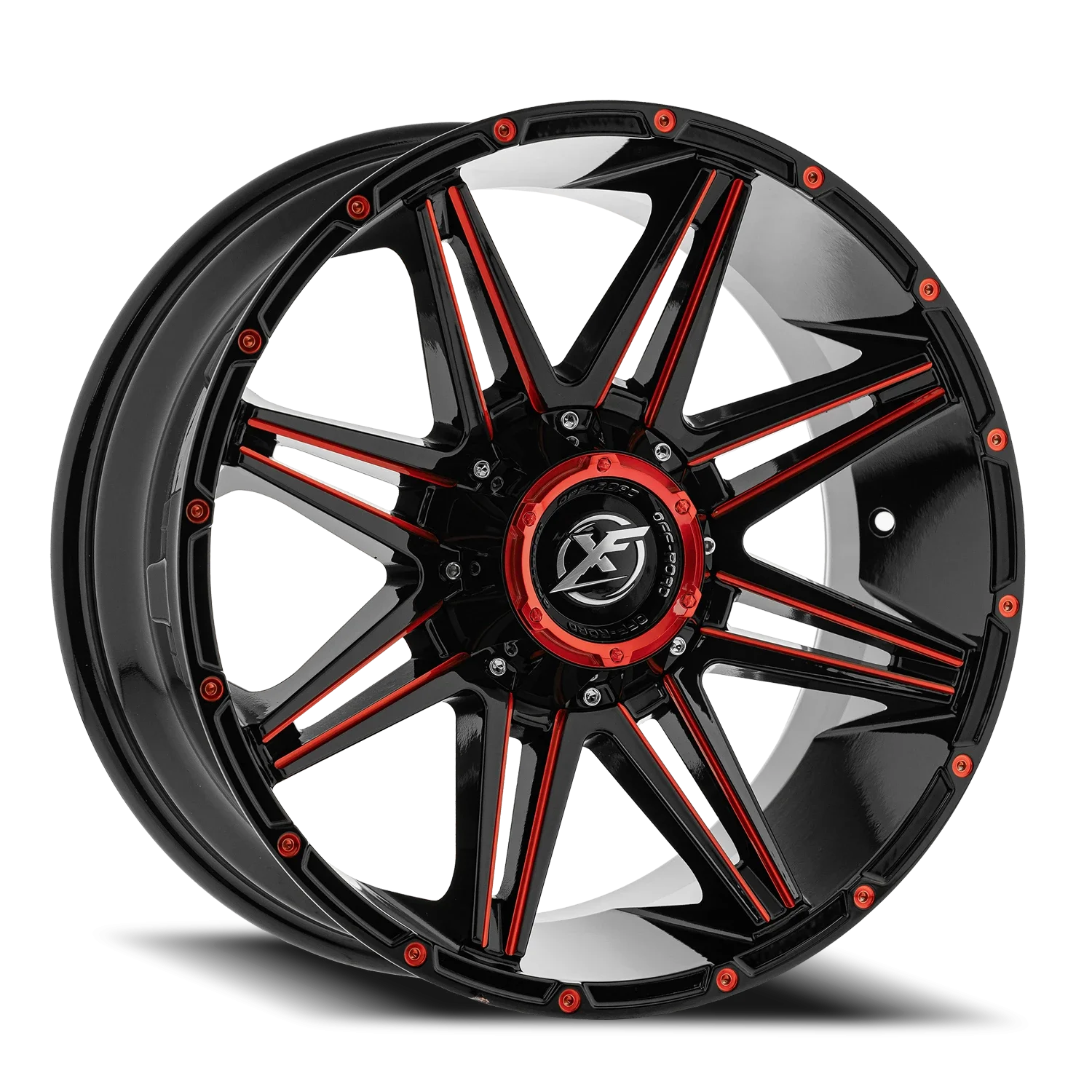 XF Off-Road XF-220 18x9 8x165.1/8x180 +12 Black