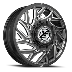 XF Off-Road XF-229 Dually 24x8.25 10x225 +110 Black