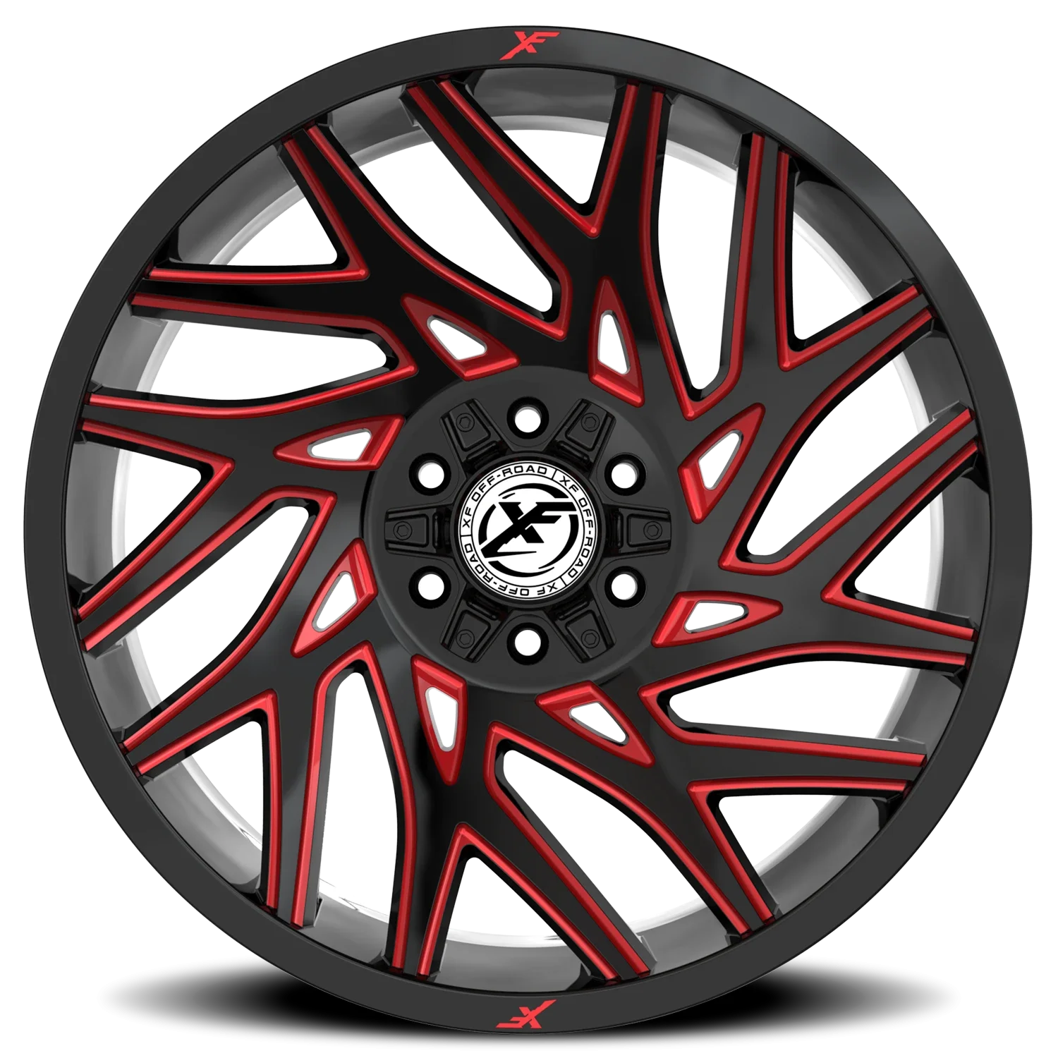 XF Off-Road XF-229 22x12 5x127/5x139.7 -44 Black - Image 2