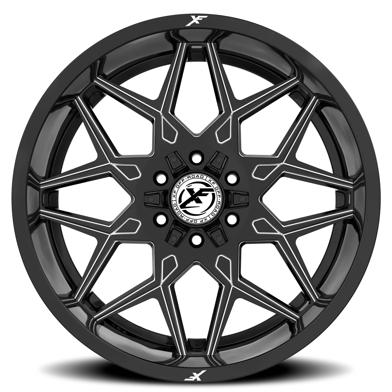 XF Off-Road XF-238 20x10 8x165.1/8x180 -12 Black - Image 2