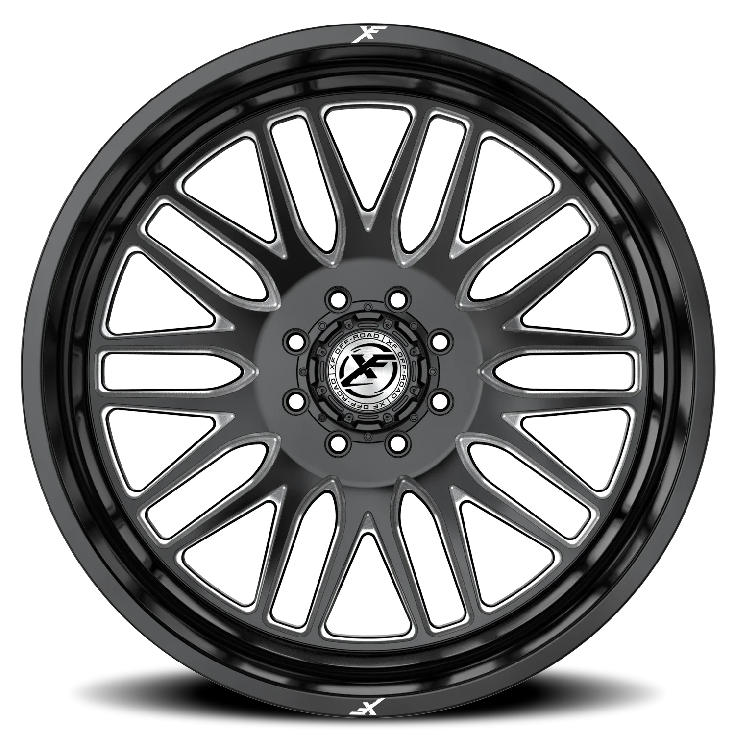 XF Off-Road XF-240 Dually 22x8.25 8x200 -228 Black - Image 3