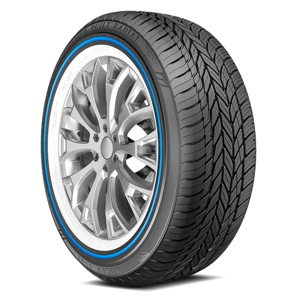 Vogue Custom Built Radial Viii Blue Stripe 215/70R15
