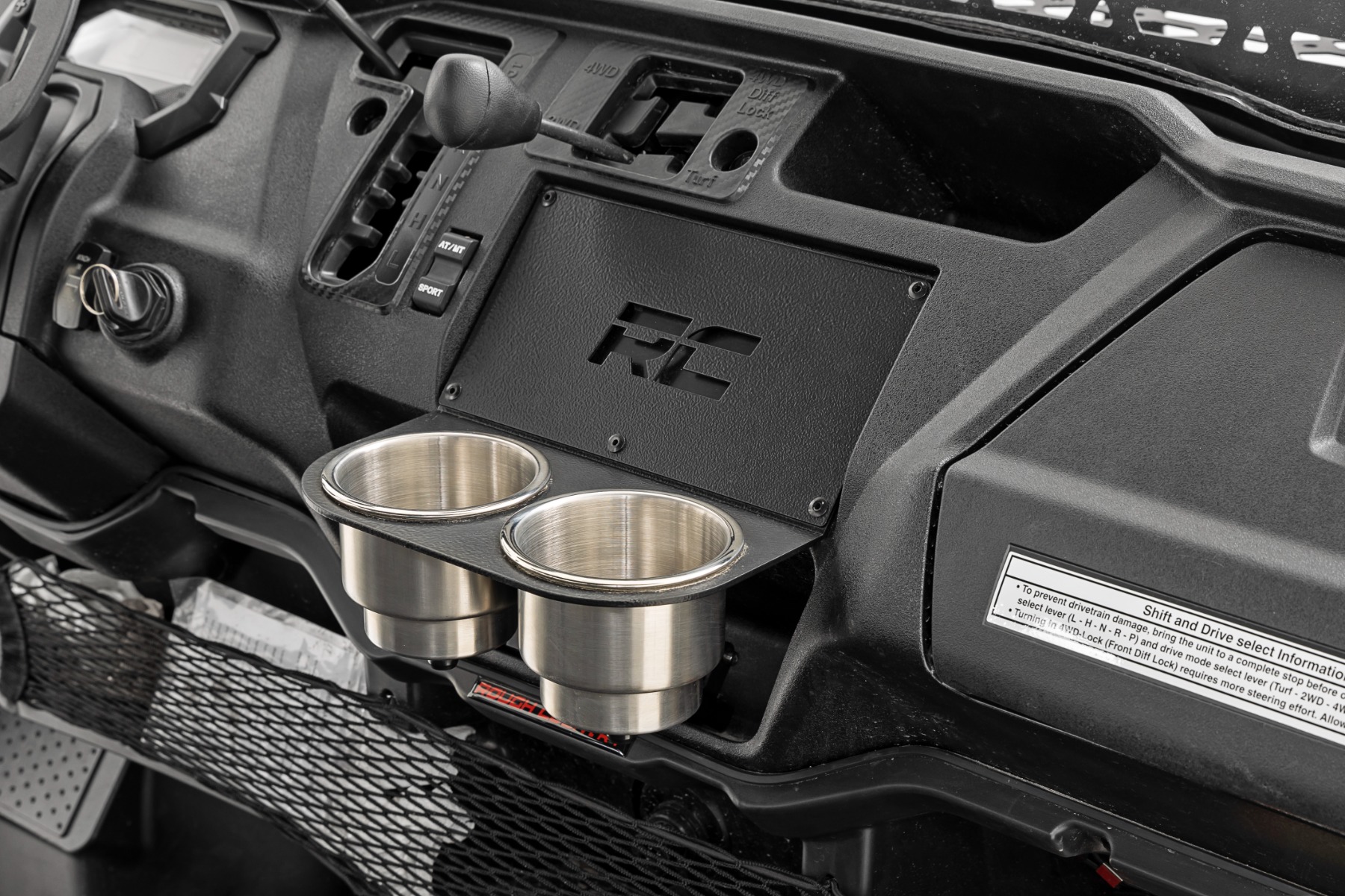 Cup Holder | MLC-8 Mount | Honda Pioneer 1000 - Image 3