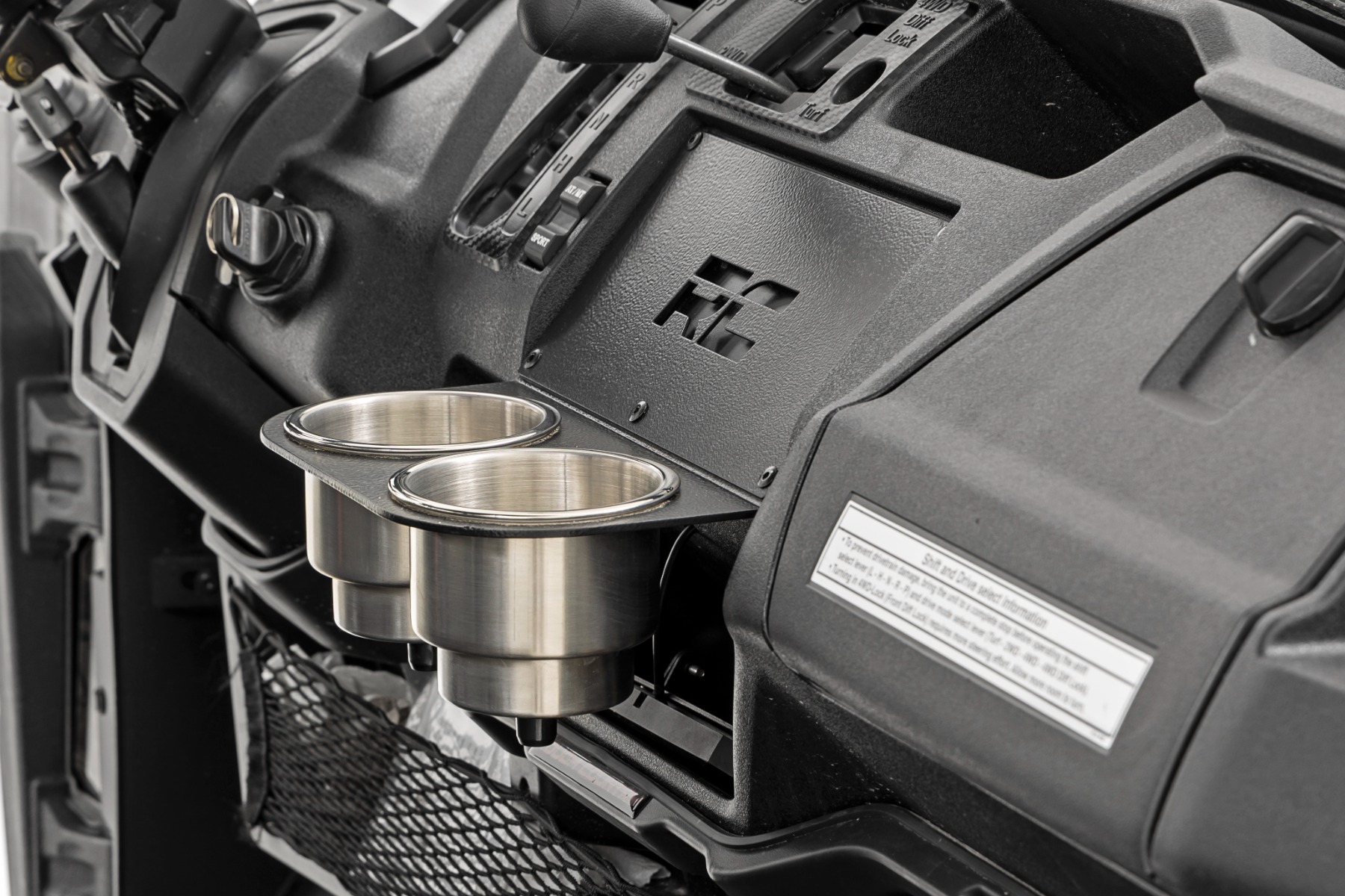 Cup Holder | MLC-8 Mount | Honda Pioneer 1000 - Image 4